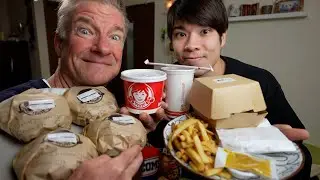 Wendy's Burgers & First Kitchen Japan ~ Eric Meal Time #1056