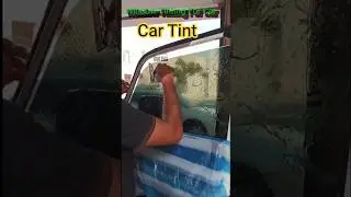 👍 How to Fix Window Tint Bubbles Like a Pro! #shortsfeed