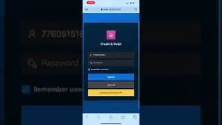 Credit Debit Tracker Android App ,  Android app from oracle apex