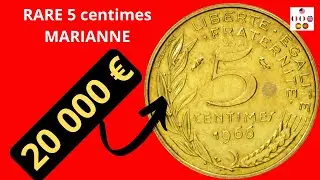 RARE 5 centimes MARIANNE