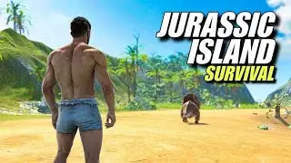 Nyoba game mirip ark - Jurassic Island Survival Indonesia