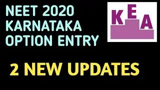 KEA 2 NEW CIRCULARS | NEET UG 2020 LATEST NEWS KARNATAKA | KEA LATEST NEWS