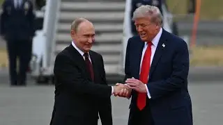 Trump, Putin shake hands warmly to kick off meeting on Ukraine war