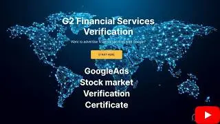 G2 Stock Market Google Ads certificate 2025 For Advertisement on PPC