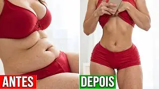 FAÇA ISSO Para Perder Barriga e Afinar Cintura 3X MAIS RÁPIDO | 15 min Abs em Pé