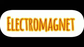 How to make an ELECTROMAGNET/ Temporary magnet