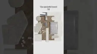 The Material Board VS The Final Project