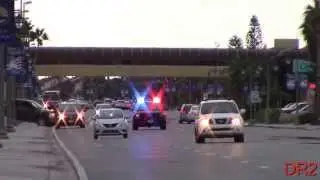 Полиция общественной безопасности Дейтона-Бич-Шорс, пожарная служба, спасательная машина, дежурст...
