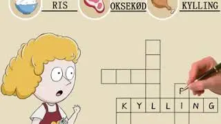 word cross puzzle - da