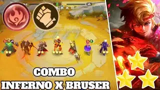 COMBO INFERNO X BRUSER | YIN BINTANG 3 | #megicchessmobilelegends