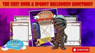 Cozy & Spooky Halloween Word Search Sanctuary!