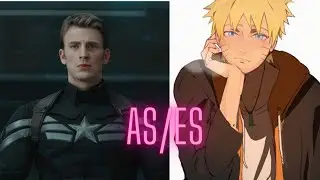 Naruto as Steve Rogers
