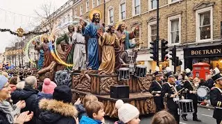 London Jesus Parade | Christmas Stories Honoring the Lord | Live Nativity Celebration