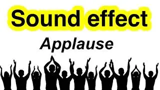 APPLAUSE- SOUND EFFECT (NO COPYRIGHT) #soundeffect #nocopyright #freetouse