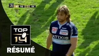 TOP 14 - R&eacute;sum&eacute; Paris-Racing 92: 16-34 - J18 - Saison 2015/2016