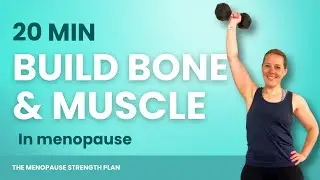 Menopause Strength Workout | 20 Min Full Body with Dumbbells