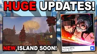 NEW HUGE UPDATES!! (Island 4 & More) | The Forge ROBLOX