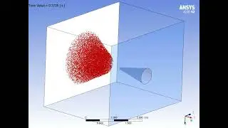 Color Spraying on the Wall, CFD Simulation Ansys Fluent Training