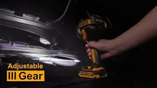 Ingco CWLI2088 2000 Lumens Cordless Work Lamp