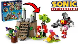 LEGO Sonic the Hedgehog 76998 Knuckles and the Master Emerald Shrine Speed Build
