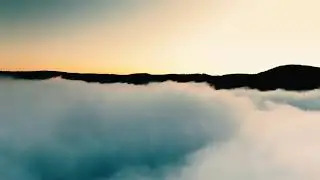 ☁️ 1 Hour Flying Above Clouds with Relaxing Music in 4K - calming, meditation