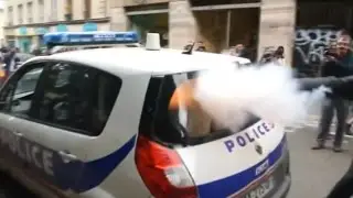 Brutaler Angriff auf Polizisten in Paris