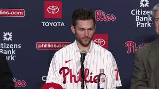 Trea Turner Introductory Press Conference