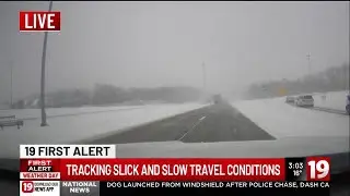 Tracking slick and slow travel conditions