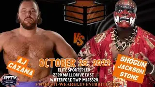 Combat 1 presents The Suplex SHŌGUN Jackson Stone vs. The Legacy AJ CAZANA