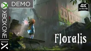 Floralis | Demo | Full Game Playthrough | 4K - No Commentary