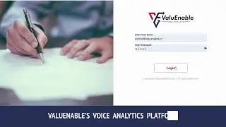 ValuEnable's Voice Analytics Platform