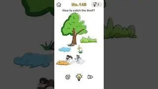Brain out level 143 how to catch the thief ?