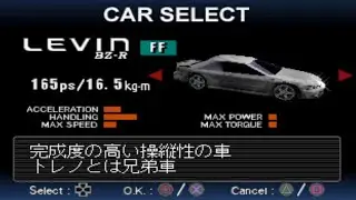 The Real Racing: Toyota All Cars [PS1]