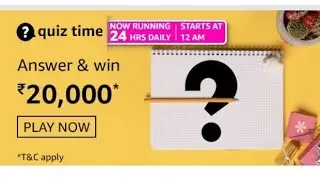 today amazon quiz answers live| 14july