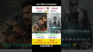 Border 2 Box Office Collection | Sunny Deol | Shahrukh Khan | Jawan 9th Day Worldwide Collection 🔥