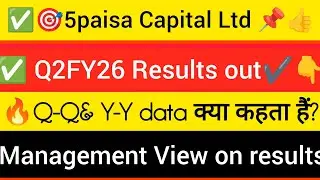 5paisa Q2FY26,5paisa results, 5paisa capital, 5paisa share news,5 paisa latest news today.