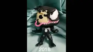 Evolution of Venom Funko Pops