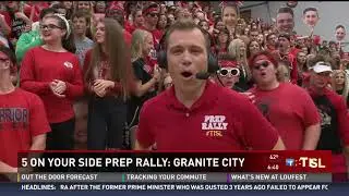 #5PrepRally: Granite City students rock week 2