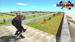 KOZAROG THE DEMON DEATH RUN | DEATH RUN | ANIMAL REVOLT BATTLE SIMULATOR | ARBS