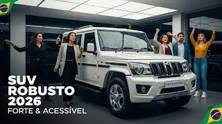 Mahindra Bolero 2026: O SUV Robusto e Acessível Que Pode Conquistar o Brasil