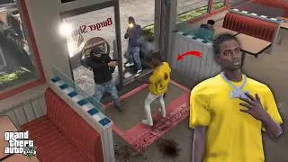 The murder of Young Dolph In GTA 5 (Camera footage + Details)