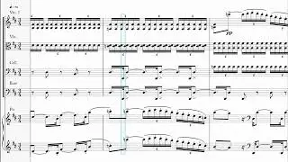 Piano Quintet in A - D667 - op. post 114 - II (Schubert) - Full score [슈베르트 송어 2악장 - 총보]
