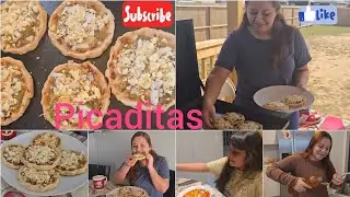 Comiendo unas ricas picaditas 😋