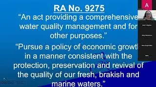 [NatRes 08-21-25] Philippine Clean Water Act