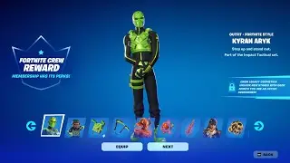 How To Get Kyran Aryk Crew Legacy Set Pack FREE In Fortnite! (Unlocked Lego Kyran Aryk & Pickaxe!)
