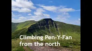 Climbing Pen-Y-Fan from the north