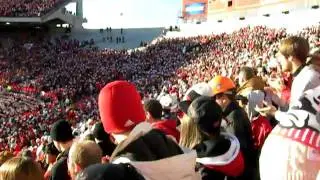 Badgers score touchdown against Northwestern