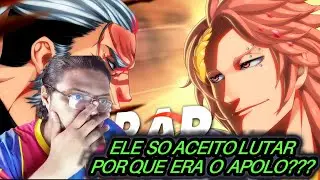 reagindo a Apolo vs Leonidas (Shuumatsu no Valkyrie) | Bela Luta | Kaito ft @Duelista //PEDRO REACT