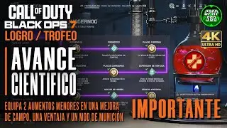 Call of Duty: Black Ops 7 | Logro / Trofeo: Avance cient&iacute;fico (Equipar 2 aumentos menores)