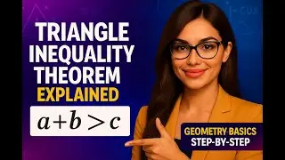 Triangle Inequality Theorem Explained | Geometry Basics Step-by-Step | Limitless Math